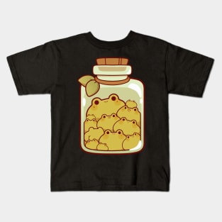 Jar of pickled frogs Kids T-Shirt